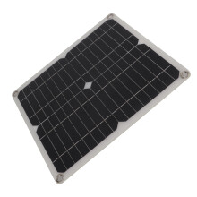 Kit solare monocristallino da 15 W 285x280mm con due porte USB