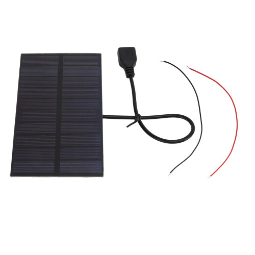 Mini 1.5W Silicon Solar Panel 5V USB Output for DIY Renewable Energy Projects 1