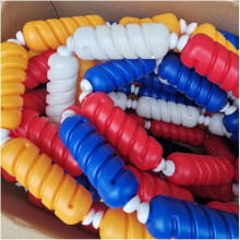 Swimming Pool Lane Divider Rope with UVResistant Floats, 4m Steel Wire Core, Blue for Safety