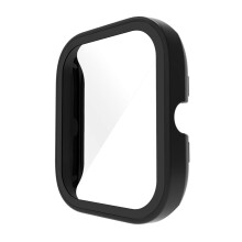 Full Coverage Protective Case with Tempered Glass Screen Protector, Slim Shockproof Fit