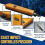 Punch Down Tool with Dual Function Blade for Cat6 Cat7 Cat8 RJ45 Keystone and Network Cable 4