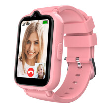 4G Kids Smart Watch for Girls with GPS Tracker, Video Call, SOS and Waterproof Design