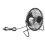 6W5V Sun Energy Power Ανεμιστήρας Διπλής Διεπαφής USB Ηλιακός Ανεμιστήρας για Καλοκαιρινό 4