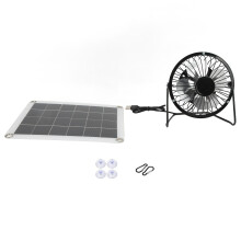 6W solární chladicí ventilátor s duálním USB portem