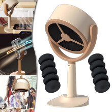 Portable Kitchen Exhaust Fan with MultiLayer Carbon Filter for Indoor Cooking and Smoke Removal