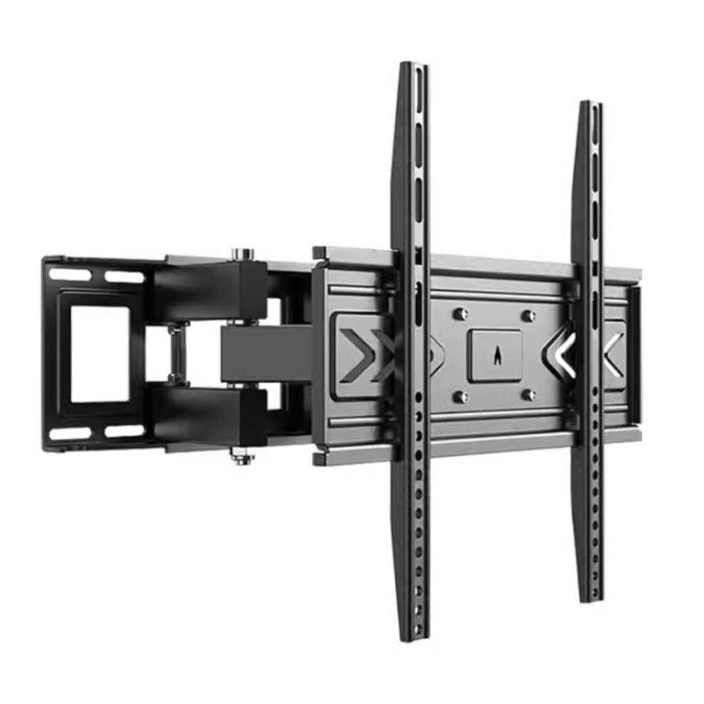 Full Motion Tv Wall Mount For 3265 Inch With Adjustable Tilt Swivel And Height Retractable Arm Black 9053599238140