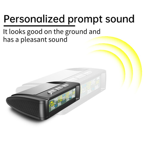TPMS-433.92MHz 6-Sensor, 9.4x6.7x2.85cm, negro 2