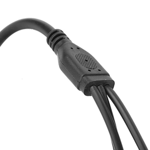 CCTV Microphone with Adjustable Sensitivity Control, Low Noise Audio Pickup for DVR and Security Systems 1
