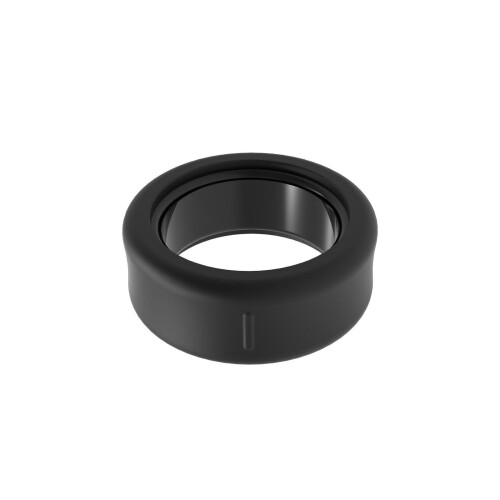 Silicone Ring Protector with Secure AntiSlip Fit for Workout, Black Durable Shock Absorption Sleeve 2