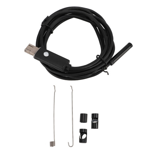 Endoskopkamera 2m/6.6ft Schwarz 7mm Objektiv 1