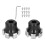 2 pezzi paracolpi forcella in alluminio CNC argento 15