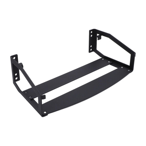Wall Mount Heavy Duty Stainless Steel Speaker Bracket with Quick Cable Access Black for Sonos Five