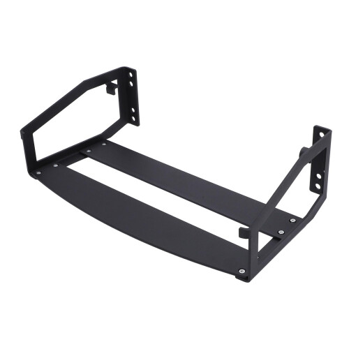 Wall Mount Heavy Duty Stainless Steel Speaker Bracket with Quick Cable Access Black for Sonos Five 2