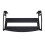 Wall Mount Heavy Duty Stainless Steel Speaker Bracket with Quick Cable Access Black for Sonos Five 2