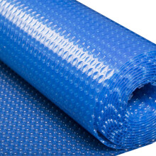 Solar Pool Cover 100cm x 200cm Bubble Heating Film with Grommets for Pools and Hot Tubs