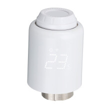 Smart Radiator Valve with WiFi Control, Programmable Heating Schedule and Automatic Decalcification
