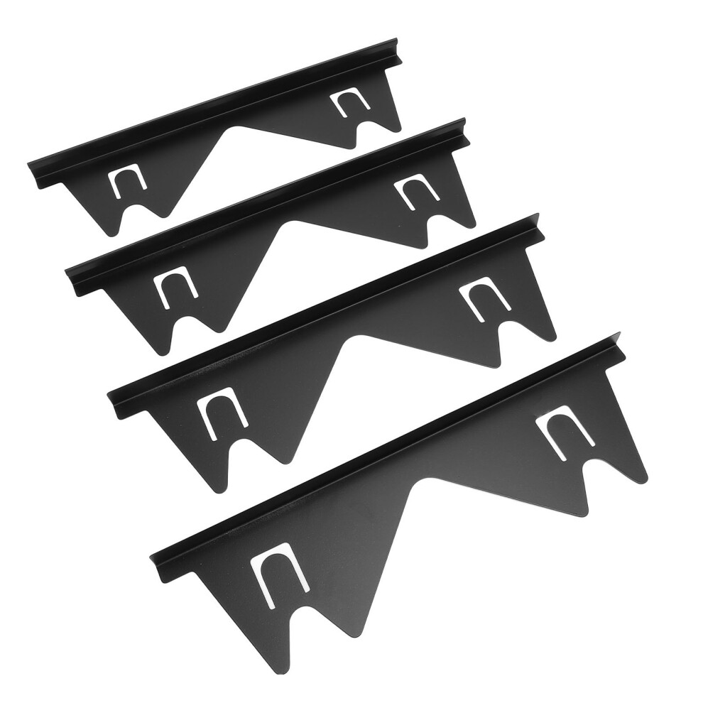 4Pcs Stainless Steel Stove Gap Cover 13.8-27.6In Adjustable Length, Kitchen Filler 6941384839234