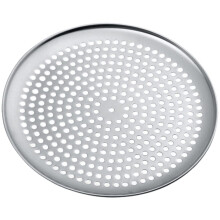 12 Inch Perforated Pizza Pan Stainless Steel Tray for Crispy Crust and Even Heat Baking Ref: 8119