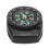 Mini bussola subacquea da polso nera 31x26mm 0.3oz 5
