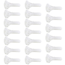 White Nylon Cable Ties Assorted Sizes Heavy Duty UV Resistant Self Locking Zip Ties Set