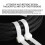 White Nylon Cable Ties Assorted Sizes Heavy Duty UV Resistant Self Locking Zip Ties Set 3