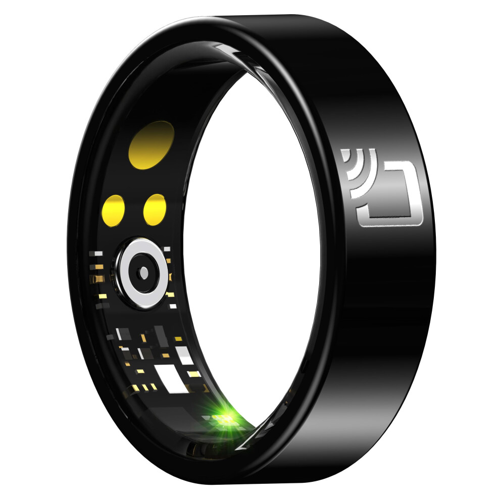 NFC Smart Ring with Heart Rate and SpO2 Tracker, Sleep Monitor, IP68 Waterproof