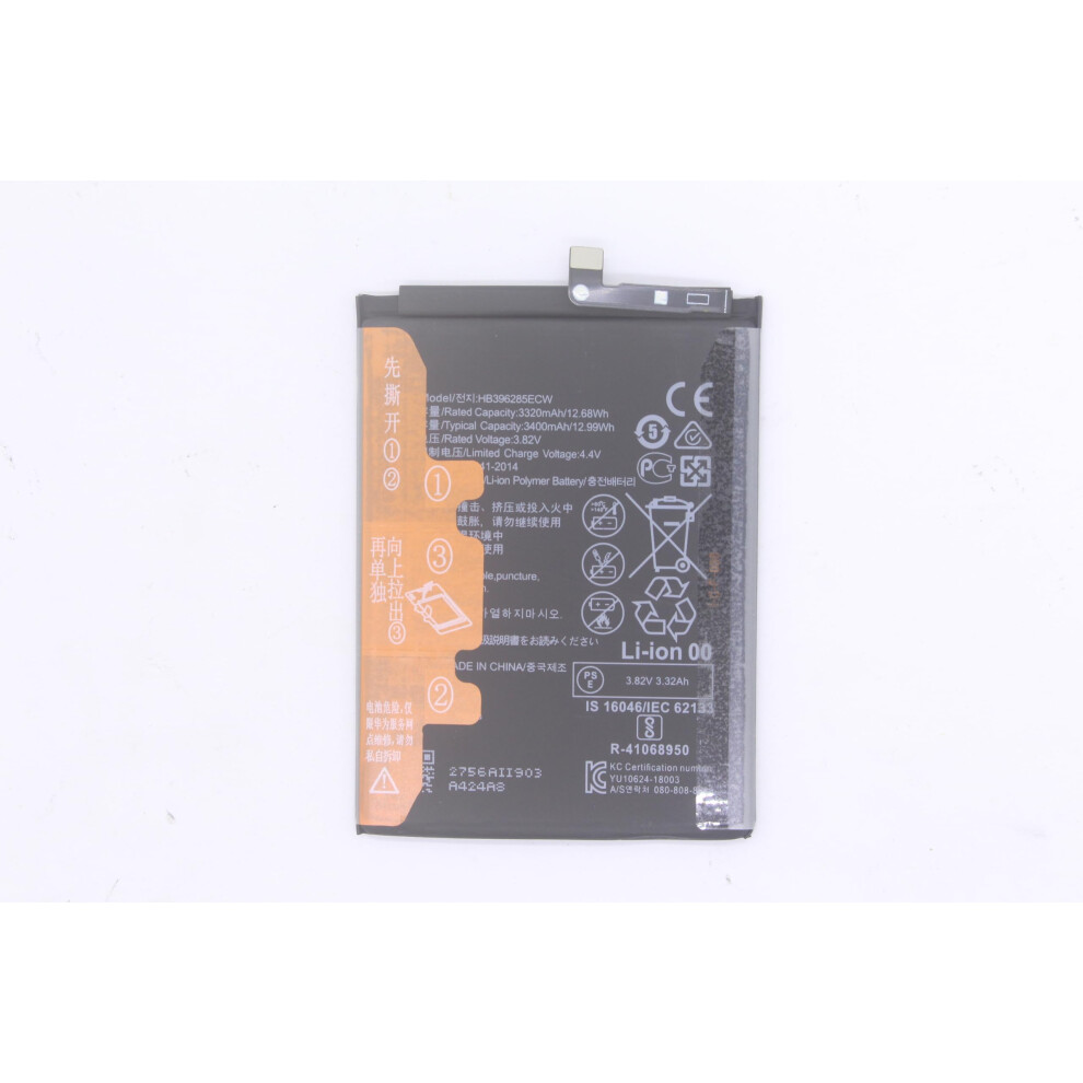 Hb396285ecw 3400Mah Replacement Battery For Huawei P20, Honor 10/10 Lite Colal00 Coll29 9174973754633