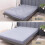 Bed Sheet Straps Adjustable Elastic Fitted Sheet Clips with Durable Metal Clips 2PCS White 3