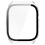 Case with Tempered Glass Screen Protector for Mibro Watch T2, 3D Full Coverage Impact Frame, 3 Pack 4