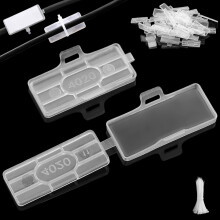 Cable Labels Kit with Waterproof Writable Tags and Zip Ties for Wire Organization Pack of 30