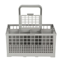 Universal Dishwasher Cutlery Basket with Handle, Durable Silverware Holder for Full Size Models