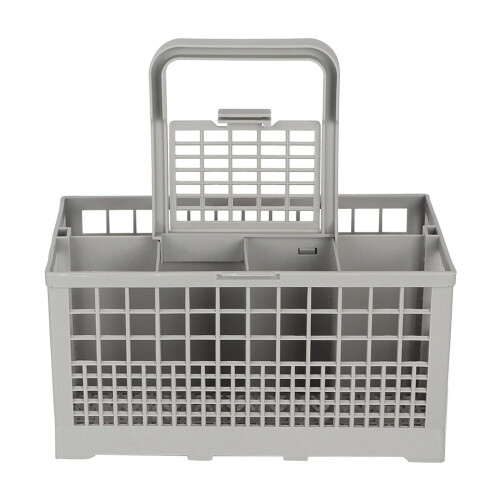 Universal Dishwasher Cutlery Basket with Handle, Durable Silverware Holder for Full Size Models