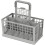 Universal Dishwasher Cutlery Basket with Handle, Durable Silverware Holder for Full Size Models 3