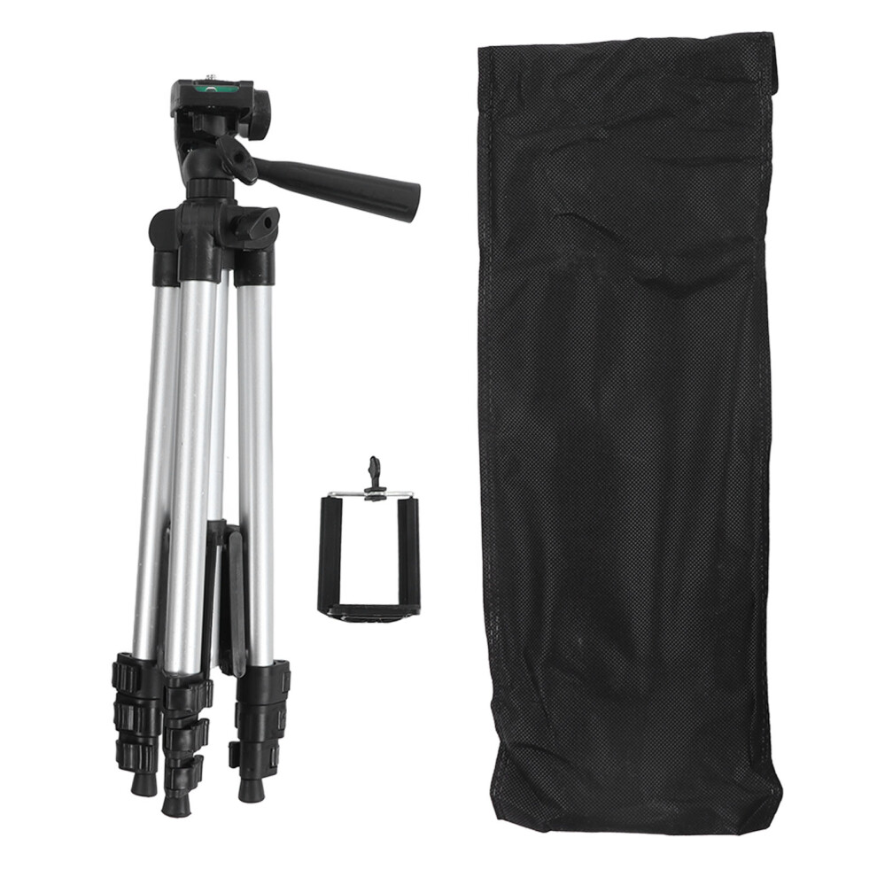 3-Way Pan Head Tripod With Detachable Quick Release Plate Bubble Level Indicator And Antislip Rubber Feet For Stable And Precise Photography 9370362830814