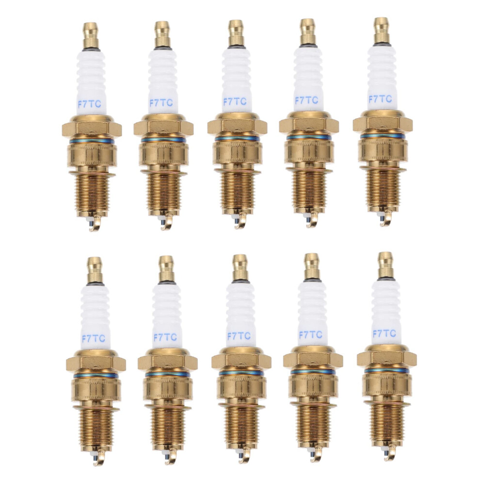 10Pcs Durable Spark Plugs For Gasoline Engines Generators Garden Equipment Agricultural Use 9169991807669