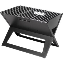 Portable Charcoal Grill Foldable BBQ Grill for Camping Picnic Durable Steel Easy Clean Design