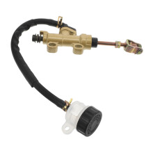 Motorcycle Rear Brake Master Cylinder with Reservoir Hydraulic Brake Pump for Dirt Bike ATV