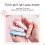 Push Pull Eraser - Cat Paw Design 1