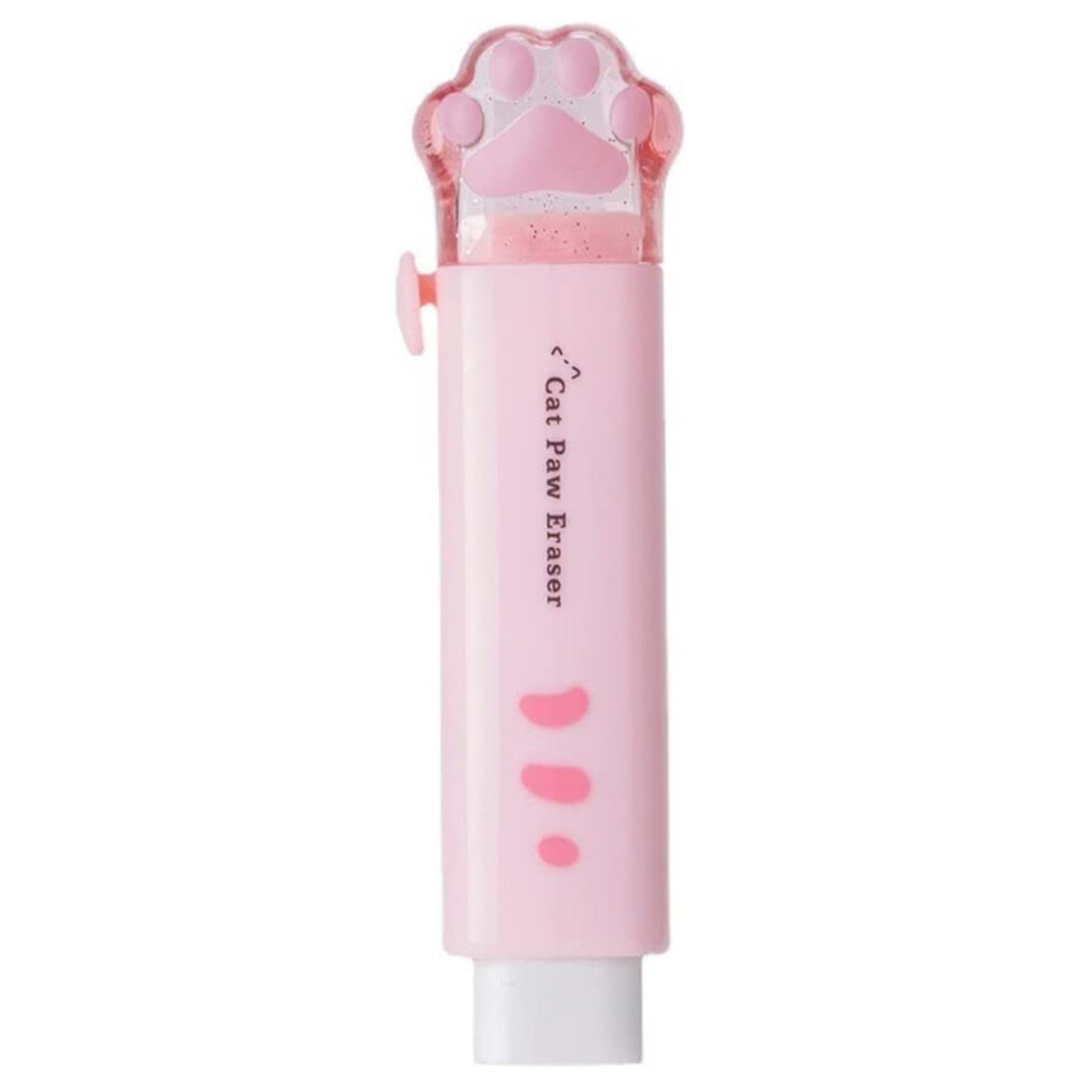 Kawaii Push Pull Eraser Cat Paw
