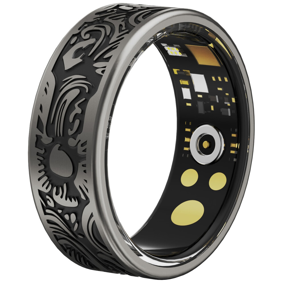 Findtime Smart Ring Heart Rate Monitor Sleep Blood Pressure Monitor Blood Oxygen Counter Pedometer Calories Waterproof