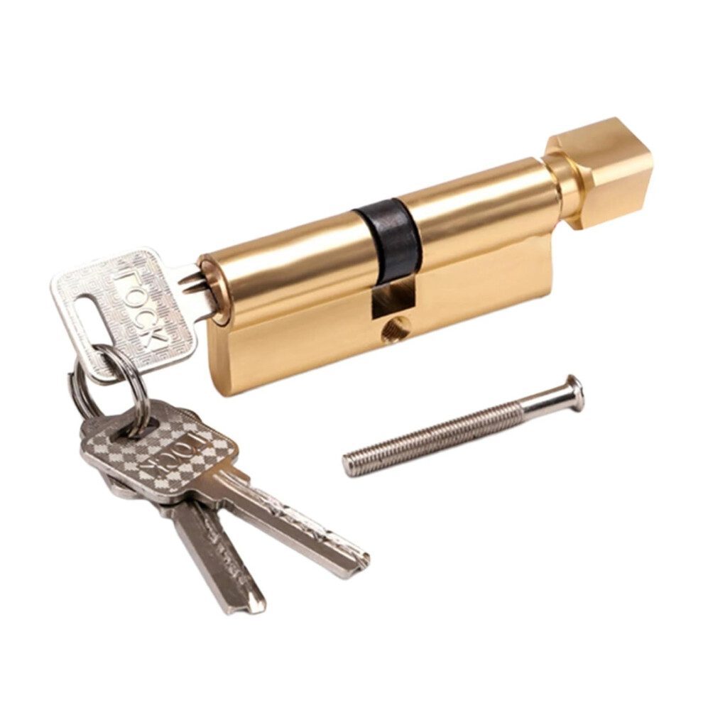 70Mm Antitheft Door Lock Cylinder Euro Profile Aluminum Alloy 6Pin Home Security 3 Keys 9455672161053