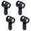 4Pcs Adjustable Microphone Clip 3050mm Secure Grip Universal Mic Holder for Stage and Studio 1