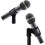 4Pcs Adjustable Microphone Clip 3050mm Secure Grip Universal Mic Holder for Stage and Studio 4