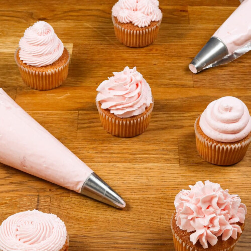24 -piece pipe tip set, storage box icing pipe tip, stainless steel pipe tip for cake decoration 2