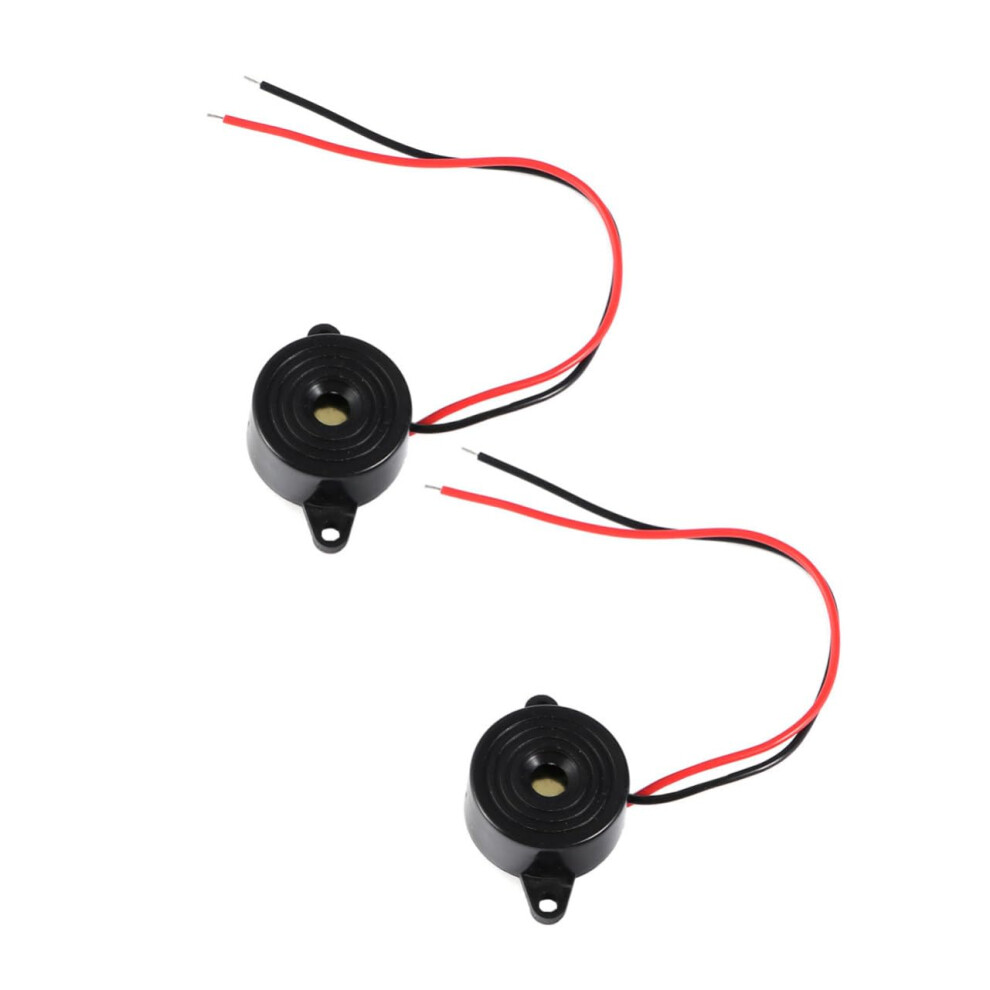 Piezo Buzzer With Abs Housing 6Pcs Continuous Sound Alarm Buzzer For Industrial And Diy 9174973755777