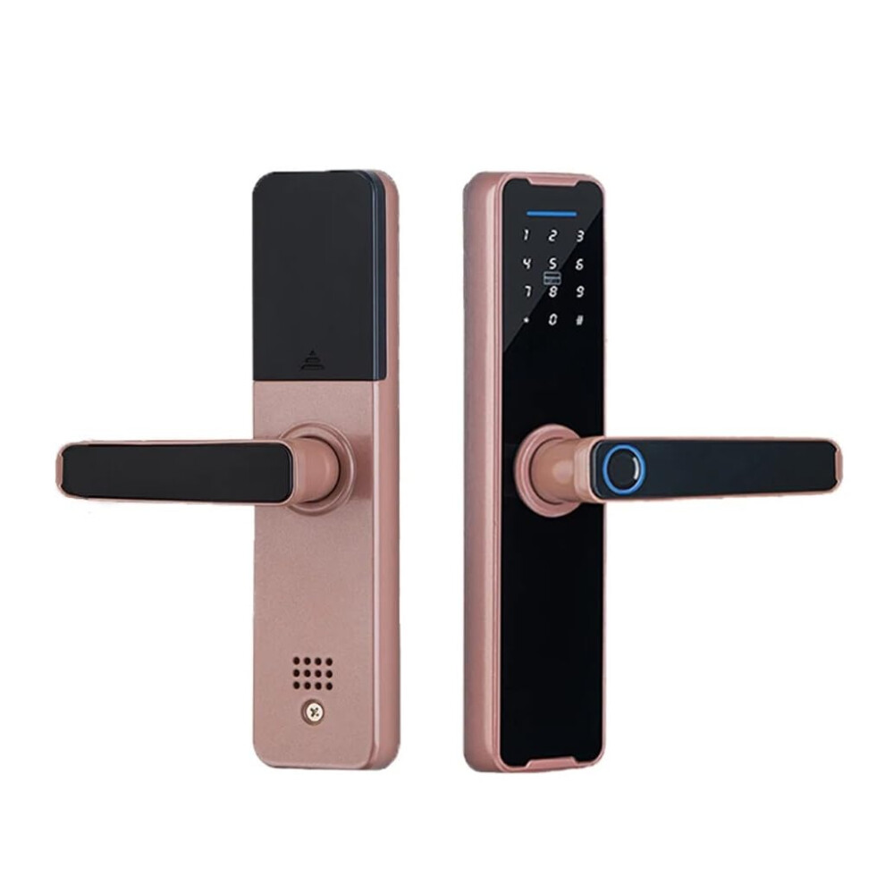 Smart Door Lock With Biometric Fingerprint Quick Unlock, Keyless Entry And Virtual Password Protection 9053599240075
