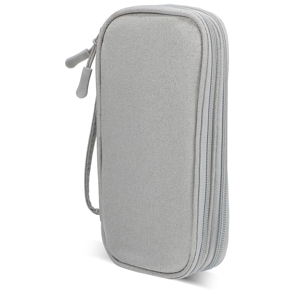 Electronics Organizer Bag With Multicompartments, Travelfriendly Cable Storage Case With Zipper Closure 9053599240334