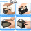 Shockproof Silicone Protective Case with Handle and Shoulder Strap Black for Marshall Emberton II 4