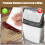 Bathroom Trash Can with Lid, Elegant Marble Pattern, SpaceSaving Narrow Waste Bin for Bathroom 5