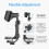 2 Pack Adjustable Drum Microphone Clip, Durable Rim Mic Holder for 18mm28mm Mics 3
